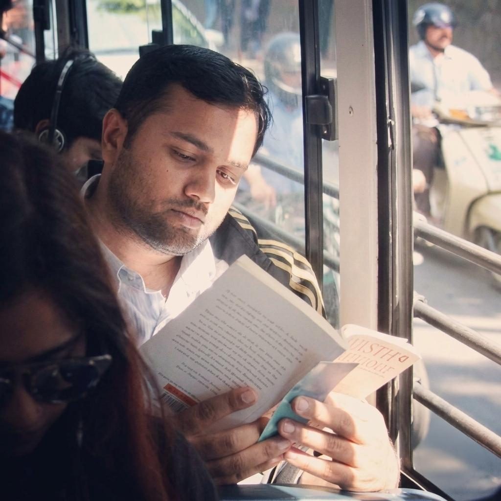 Between assignments, Bangalore · BMTC