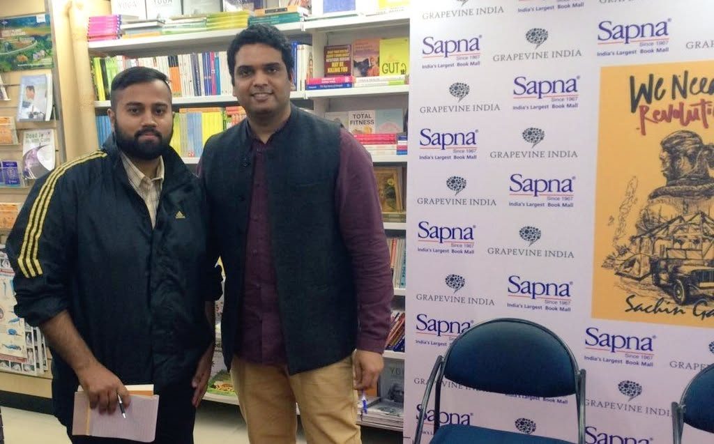 Sachin Garg, Sapna Book House · Koramangala